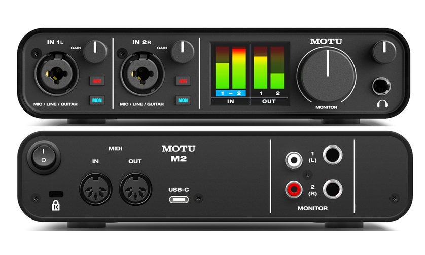 MOTU M2 – The Best Digital Audio Interface on a Budget