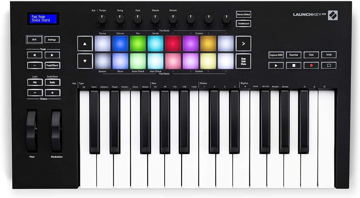 Try the Novation Launchkey 25 MIDI Keyboard Today